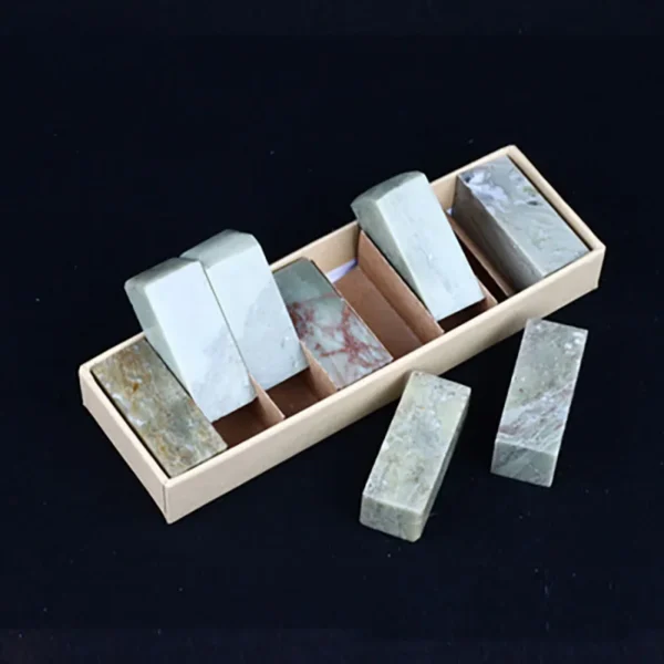 DIY Handcrafts Chinese Seal Carving Chops Blank Seal Stamp Chapter Natural Qingtian Stone for Painting Calligraphy Art Supply - Image 3